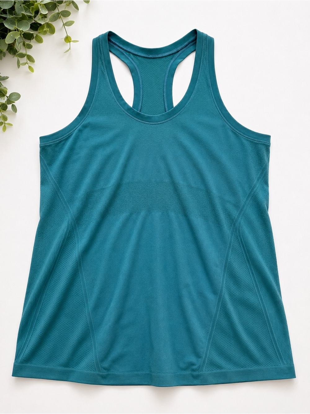Athleta Teal Racerback Workout Tank